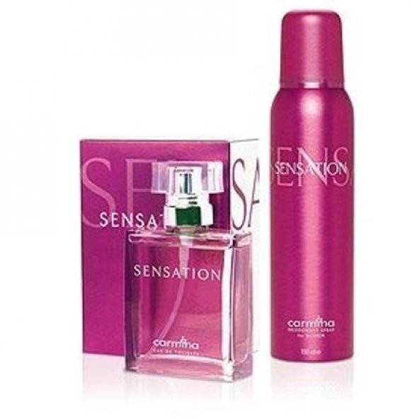 CARMİNA SENSATİON BAYAN PARFÜM 100 ML+DEODORANT SET
