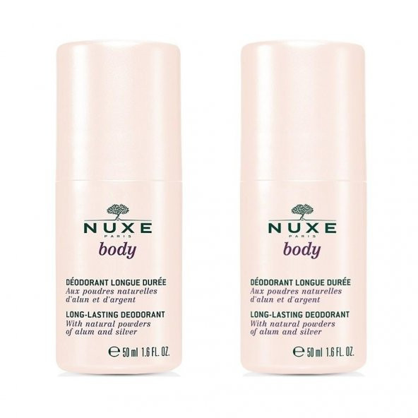 Nuxe Body Deo 24 Roll-On Deodorant 2x50 Ml İkili Set
