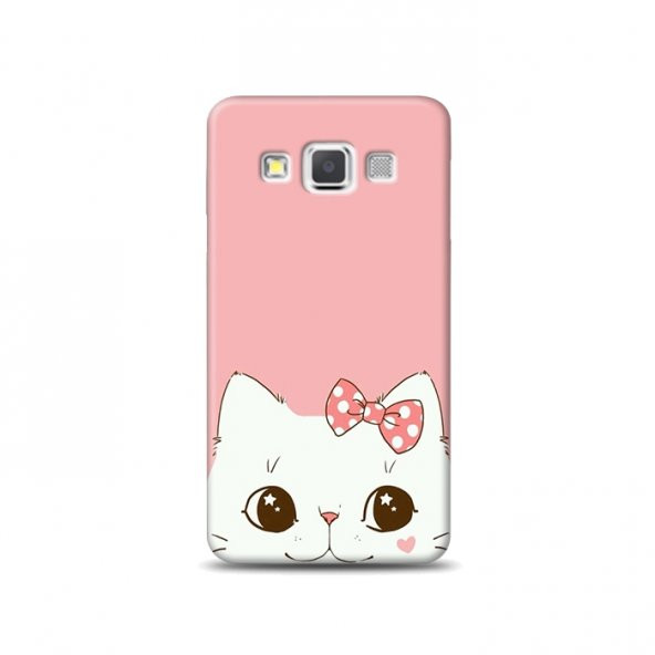 SAMSUNG A5 Kılıf Tatlış Kediş Desenli Kılıf