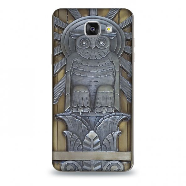 SAMSUNG A9 Kılıf Owl Tanrısı Desenli Kılıf