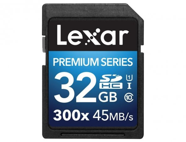 Lexar 32GB SD Hafıza Kartı C10 UHS-I 45MB/s 300X