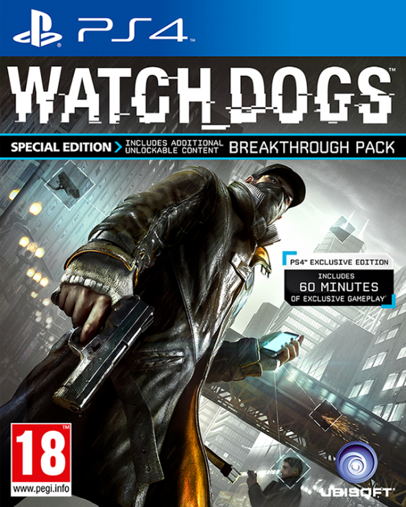 PS4 WATCH DOGS SPECIAL ED.