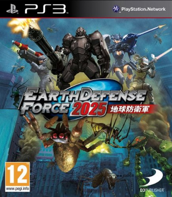PSX3 EARTH DEFENCE FORCE 2025