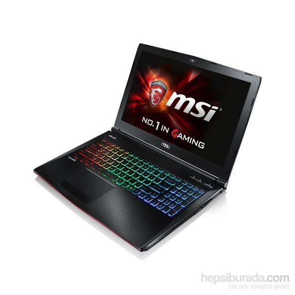 MSI GE72 6QD(Apache Pro)-267XTR i7 6700HQ 8G 1T+128GSSD 17.3"  DO - 3