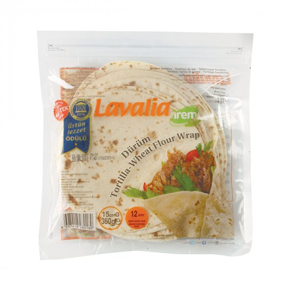 Lavalia Tortilla Ekmeği, 15 cm x 2 paket