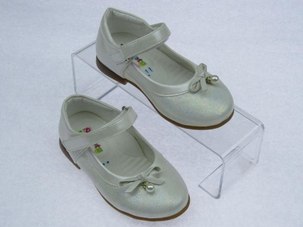 Tomurcukbebe Kız Çocuk Simli Ortopedıc Ayakkabı