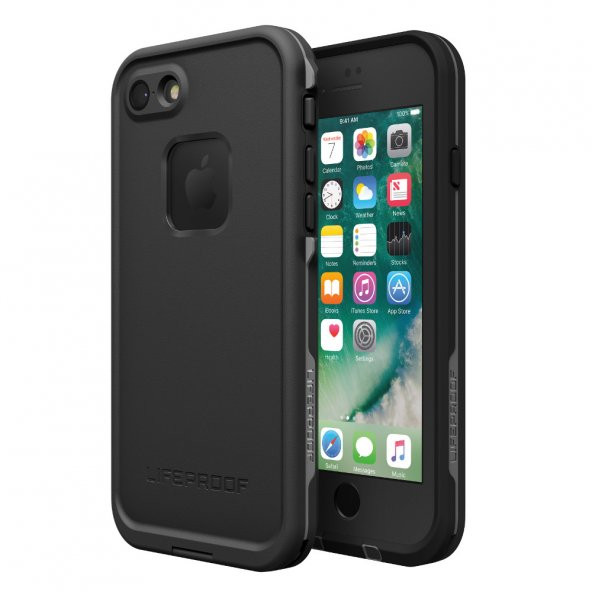 LifeProof Fre Apple iPhone 7 Kılıf Asphalt Black
