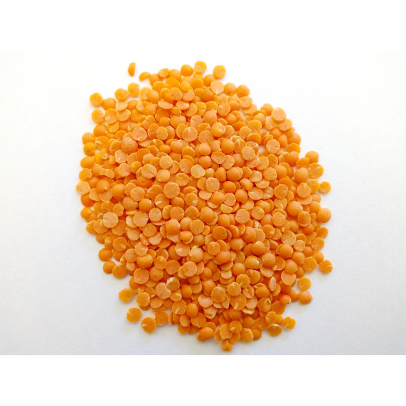 Naturel Kırmızı Cilasız Yaprak Mercimek-( 5 KG)