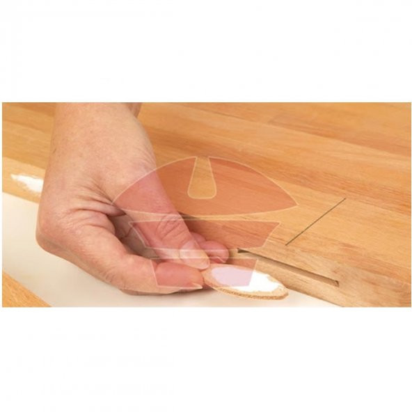 1000 Adet Ahşap Bisküvi Kavela Lamel Yaprak Kavelya No:20 - 7