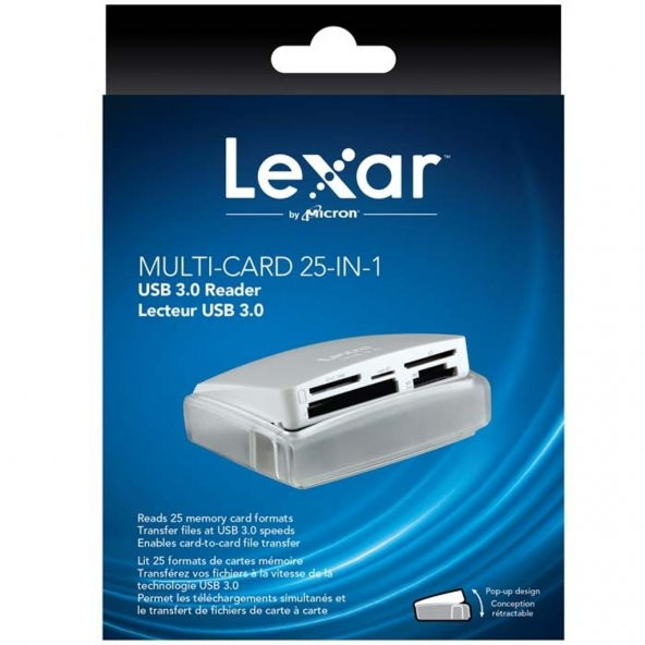 Lexar Çoklu Kart Okuyucu USB 3.0 25-in-1 Multi-Card
