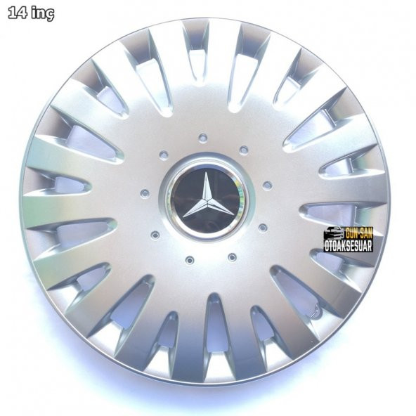 Mercedes 14 inç Jant Kapağı (Set 4 Adet) 211