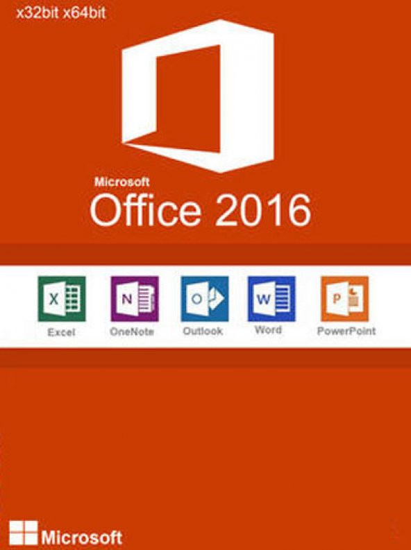 Microsoft Office  Professional 2016 Orjinal Dijital Lisans Key