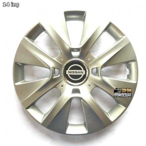 Nissan 14 inç Jant Kapağı (Set 4 Adet) 225