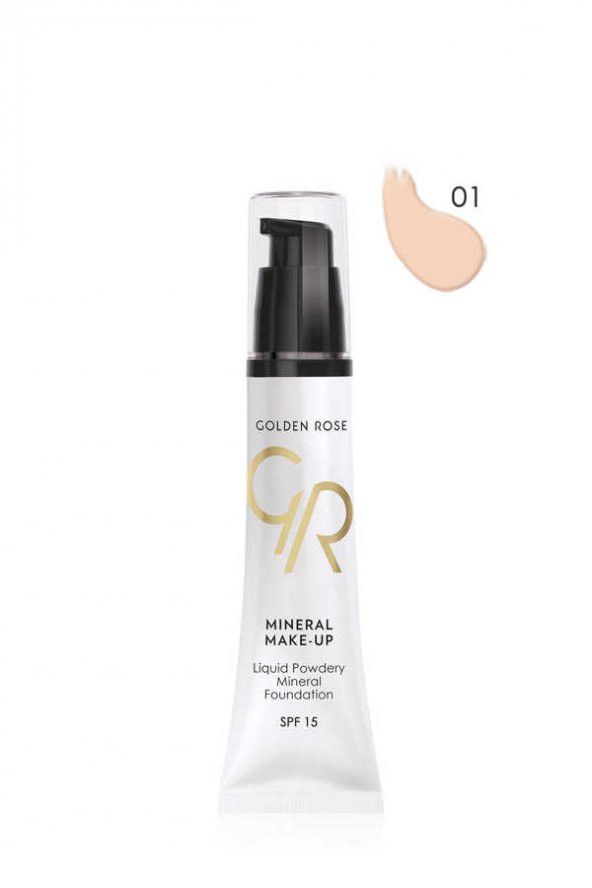 Liquid Powdery Mineral Foundation - Mineral Likit Fondöten - SPF 15