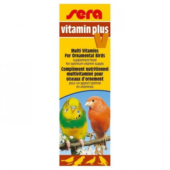 Sera Vitamin Plus V Kuş Vitamini 50 ml