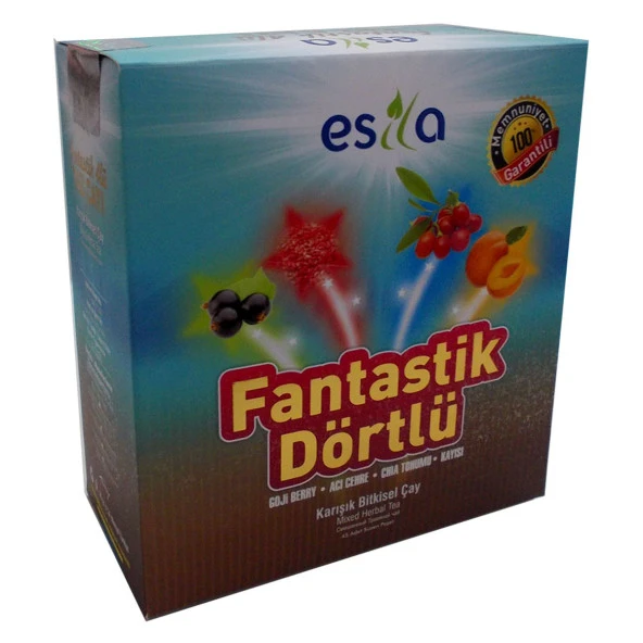 Fantastik Dörtlü Bitkisel Yaz Çayı 45 Süzen Poşet - 6