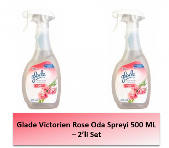 Glade Multi Spray Oda Kokusu Bahçe Gülü - 2li Paket