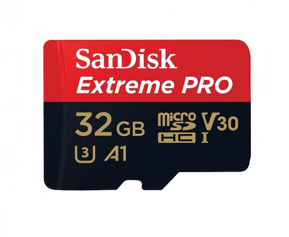 Sandisk Extreme PRO 32GB Micro SD Hafıza Kartı 100MB/s SDSQXCG