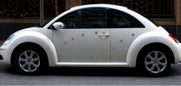 Araba İçin Kurşun İzi Yapıştırma Sticker