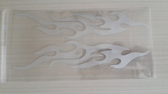 Araba Yan Ayna Sticker Yapıştırması - 2