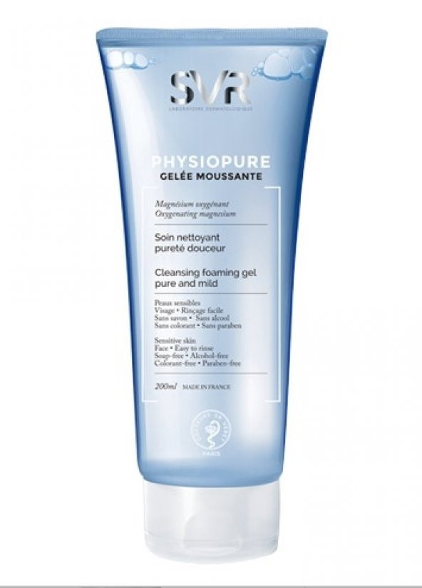 SVR Physiopure Cleansing Foaming Jel 200 ML