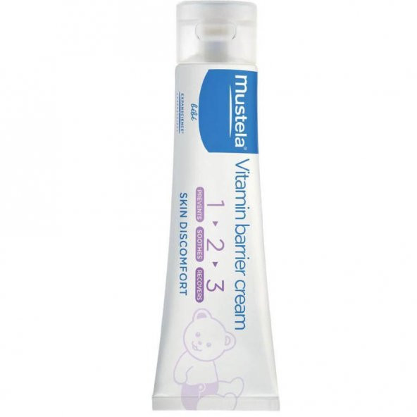 Mustela Vitamin Barrier Cream 1.2.3 Pişik Kremi 100 ML
