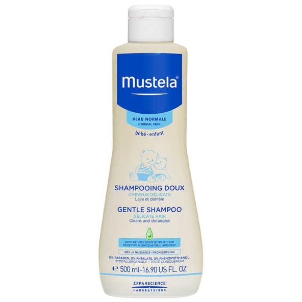 Mustela Gentle Shampoo Papatya Özlü Şampuan 500 ML