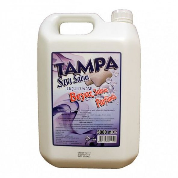Tampa Beyaz Sabun Kokulu Sıvı El Sabunu 5000ml.