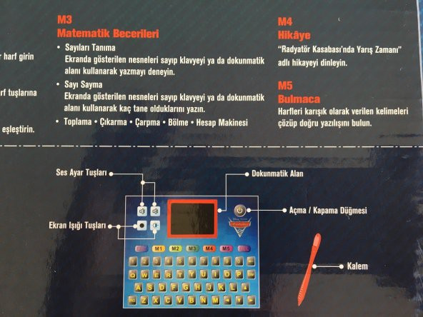 ŞİMŞEK MCQUEEN EĞİTİM SETİ - 6