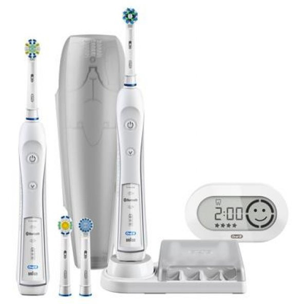 Oral-B SmartSeries Pro 6900 Şarj Edilebilir Diş Fırçası 2li