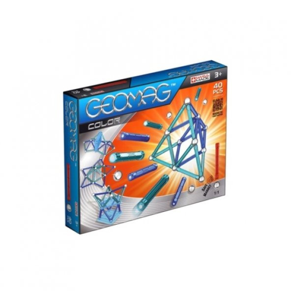 Geomag Color 40 Parça Eğitici Manyetik Puzzle