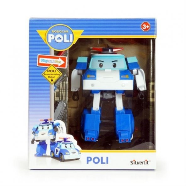 Robocar Poli Transformers Robot Figür POLİ OYUNCAK ARABA