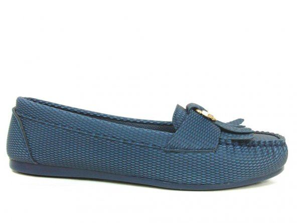 Merry Pace 377242 Lacivert Fiyonklu Anatomik Bayan Babet - 2