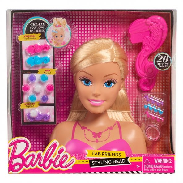 Barbie Saç Tasarım Büstü