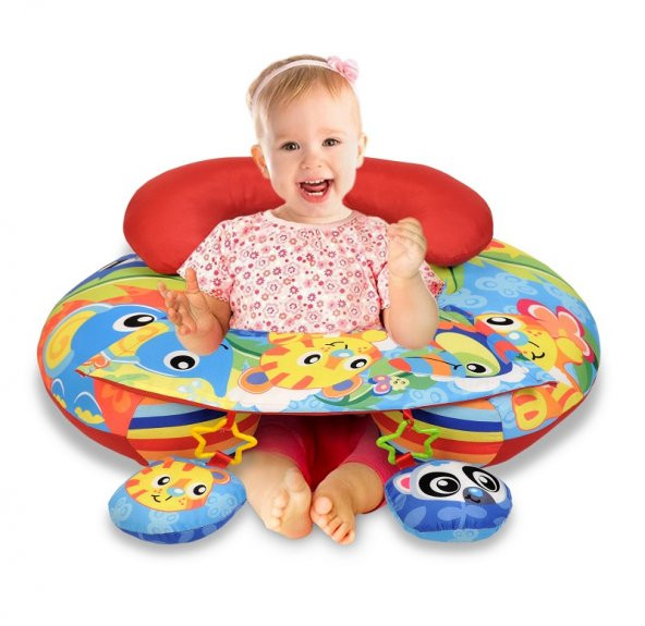 Baby Marine Oyuncaklı Yer Minderi - Bebek Yatmaz - Bebek Destek Minderi - 3