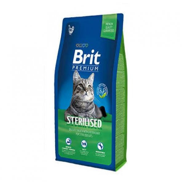 Kısır Kediler İçin Brit Care Premium Kısır Kedi Maması 8 Kg