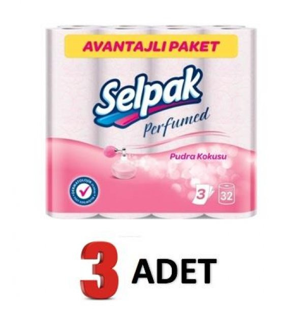 Selpak 32li Tuvalet Kağıdı Parfümlü - 3 adet