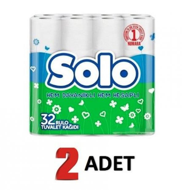 Solo 32li Tuvalet Kağıdı - 2 adet