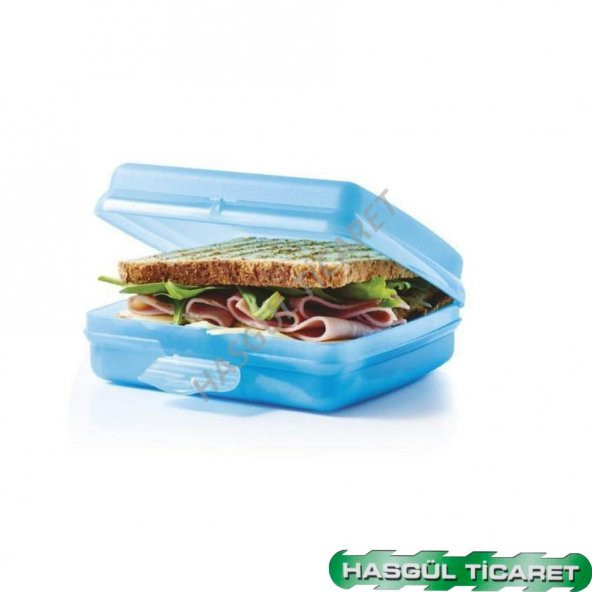 Tupperware BESLENME KUTUSU MAVİ ( SANDVİÇ )  HSGL