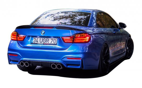 Bmw 4 Serisi F33 2013 Sonrası Cabrio M4 Spoiler (Fiber) - 1