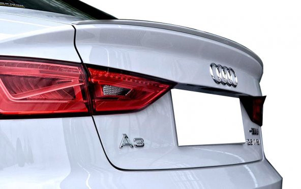 Audi A3 Sedan 2013 Sonrası S3 Spoiler (Fiber)