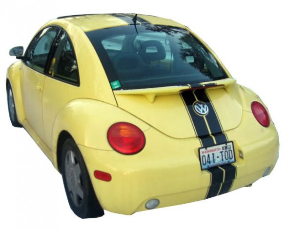 Volkswagen Beetle 1999-2014 Ledli Spoiler (Plastik - Taiwan)