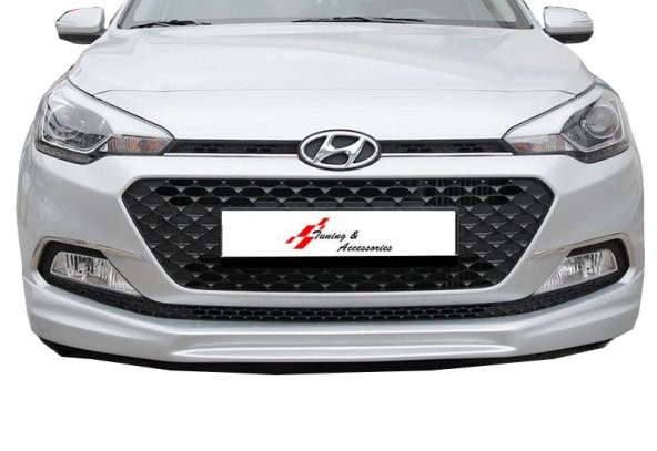 Hyundai i20 2014 Sonrası Ön Tampon Ek (Plastik)