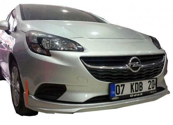 Opel Corsa E 2014 Sonrası Ön Tampon Ek (Plastik)