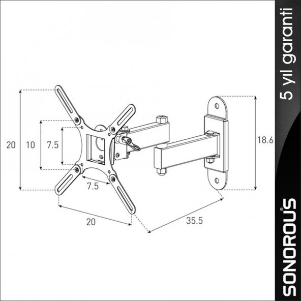 SONOROUS SUREFIX 522 HAREKETLİ ASKI APARATI - 2