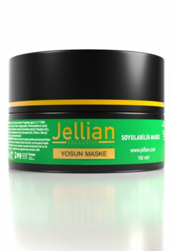 Jellian Soyulabilir Yosun Maskesi - Cilt Temizleme Maskesi 100 ML