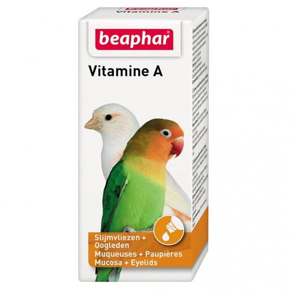 Beaphar Kuşlar için A-Vitamini İçeren Besin Takviyesi 20 ml