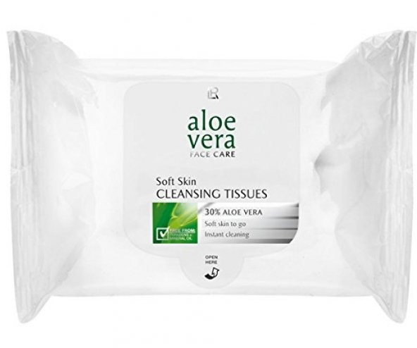 LR ALOE VERA SOFT SKİN CLEANSİNG TİSSUES TEMİZLEME MENDİLİ