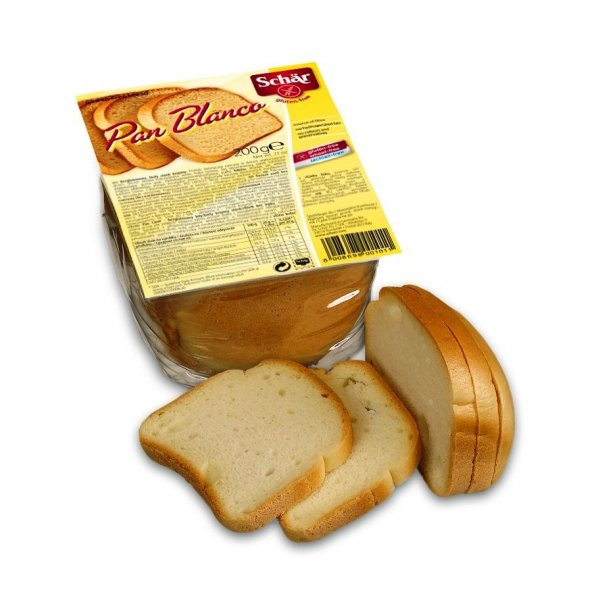 Glutensiz Dilimli Ekmek, Pan Blanco 200gr - Schar