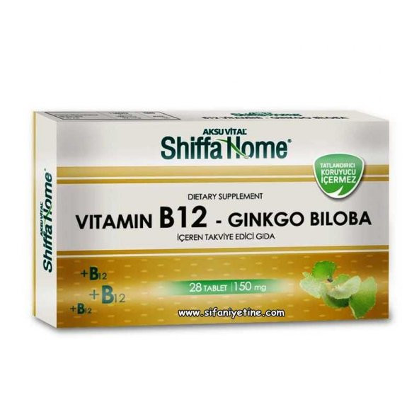 Vitamin B12-Gingko Biloba Tablet